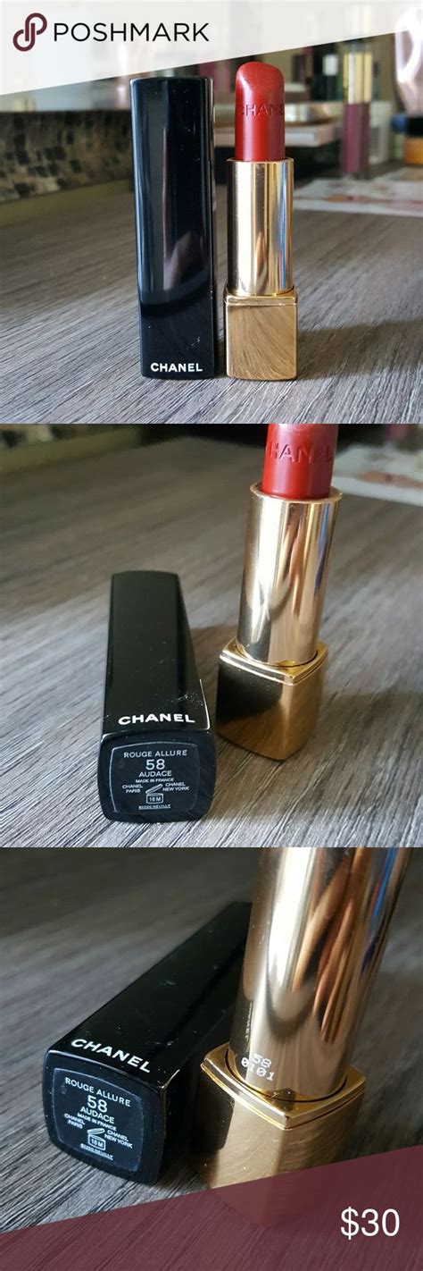 chanel rouge allure 58 audace